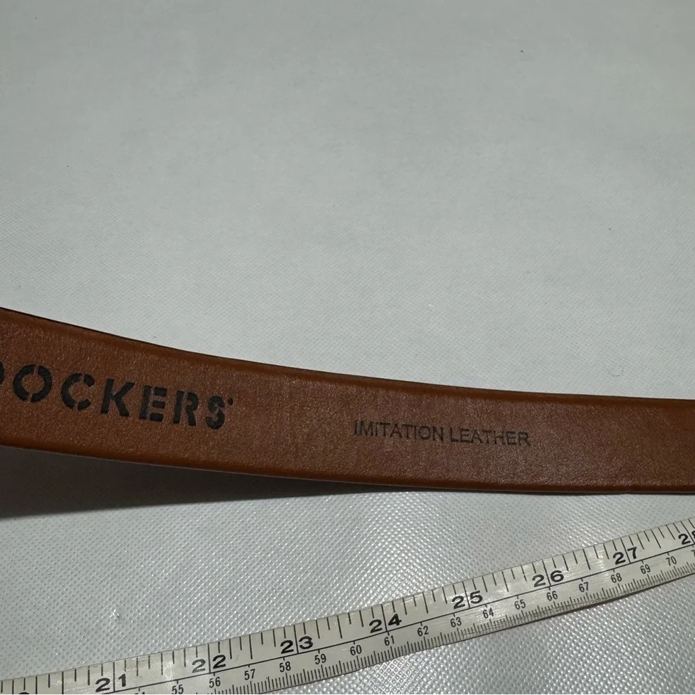 Dockers Imitation Leather Belt Brown Mens Size‎ Extra large 42-44 Classic